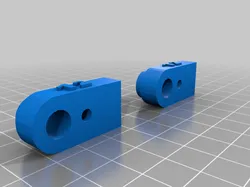 Axle Ends Cat Chair 12 mm x 3 mm Alloy