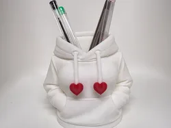 female hoodie pen pot - Free 3D Print Model