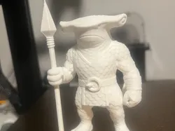 Hammerhead Warrior - Aquatic Clan - Free 3D Print Model