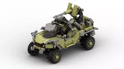 MocBricks3D - Lego Warthog 3D print model
