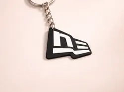 New Era Logo Keychain - Free 3D Print Model