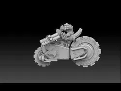 Panzer Bike Dwarf Version 3D print model