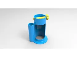 toothpaste squeezer w toothbrush holder