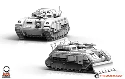 Universal Guard - Command Tank 3D print model