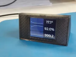 Case for 2.4-inch TFT touch screen and Wemos ESP32 S2 mini board.