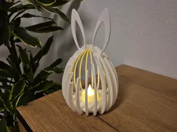 Easter Egg with Ears - Easter Decoration - Free 3D Print Model
