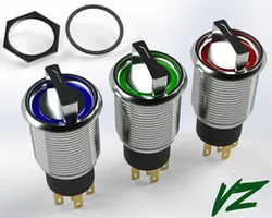 Rotary Switch with light