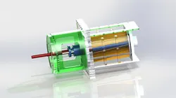 Rotary Valve with Angled Wings