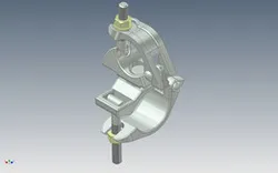 Rotatable clamp used in tubular scaffolding. (Поворотный хомут для строительных лесов Ф48хФ60)