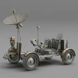 Space Transport Vehicles - Apollo 15  Lunar Roving Vehicle