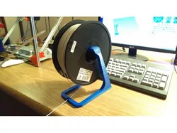 Streamlined Spool Holder with Filament Guide
