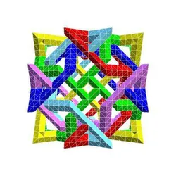 SUTTIN CUBOCTAHEDRAL POLYKNOT 1