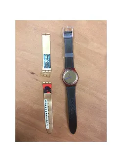 Swatch perfect-fit 17mm flexible wristband (watch strap)