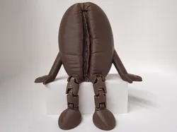 Coffee Bean Buddy  - Free 3D Print Model