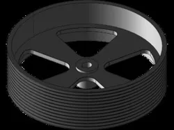 Fly Wheel D Belt Grooves