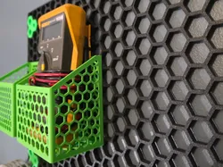 Honeycomb Wall Basket - Free 3D Print Model