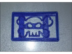 Jolly Roger Flag Cookie Cutter