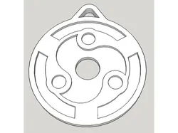 Mangekyo Sharingan Eternal keychain