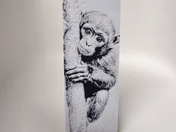 Monkey Bookmark - Free 3D Print Model