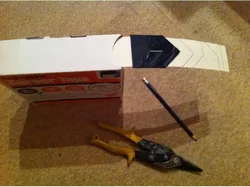 Plasterers scrim tape corner marker