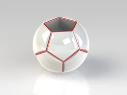 Round dodecahedron pot