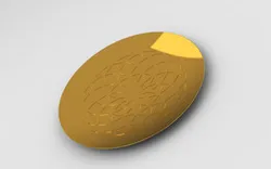 Round Embossed Dish