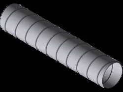 Round spiral-wound pipe D200 mm
