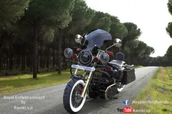 Royal Enfield concept motorbike