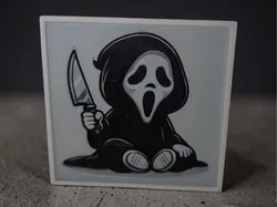 scream Hueforge - Free 3D Print Model