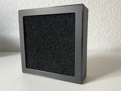 Solder Fume Absorber – 12cm Fan & Filter Housing - Free 3D Print Model