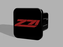Z71 Receiver Hitch Plug - Free 3D Print Model