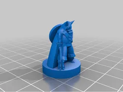 Dwarf Cleric D&D Miniature