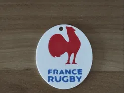 France rugby keychain - Free 3D Print Model