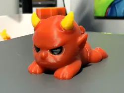 Grumpy Devil - Free 3D Print Model