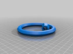 Large Locking Ring - Free 3D Print Model