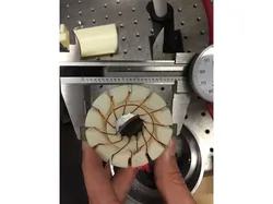 Rogowski coil form