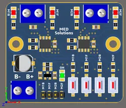 RZ7889 3 Amp DC motor driver - MED solutions