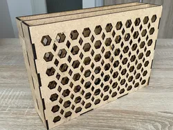 Storage Basket Honeycomb Basket - Free 3D Print Model