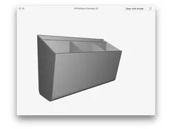 Whiteboard Storage Bin