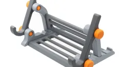 Adjustable Stand for Smartphones, Ipads,  and Tablets :: 100% Printable :: No Hardware