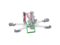 AlfaRC Fox-18/Fox-2 Lipo Mount