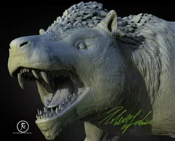 Andrewsarchus mongoliensis pose 3D print model