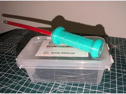 Arduino Nano Ble 33 Magic Wand Case (Edge Impulse MakerFair25 Rome)