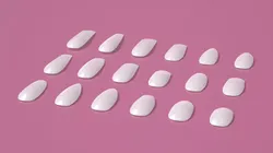 Artificial Nail Tips Display Set White 3D model