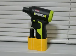 Base de almacenamiento para pistola de aire y boquillas Worx WU094 - Modelo de impresión 3D gratuito