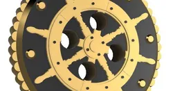 Button-Ships Wheel (FFF Variant)