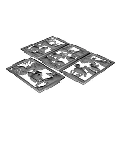 Cowboy Cowgirl Lamp Tea light Candle holder No supports Easy Print