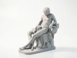 Creality Cloud | Sleeping Shepherd Boy Classical Figurine 3D Printable | ملفات الطابعة ثلاثية الأبعاد