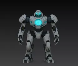 Cryon Core Enforcer Mech STL Sci Fi Robot Model 3D print model