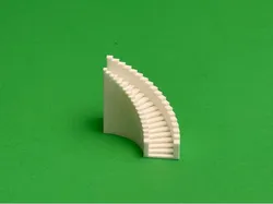 CURVED STAIRS 1:87 HO SCALE